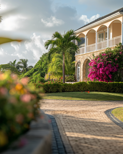 Colonial-style luxury vacation rental in Barbados.