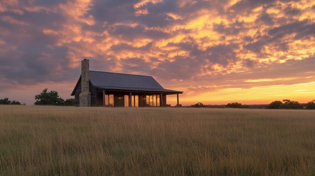 Countryside exterior of Pickens Oklahoma Vacation Rentals