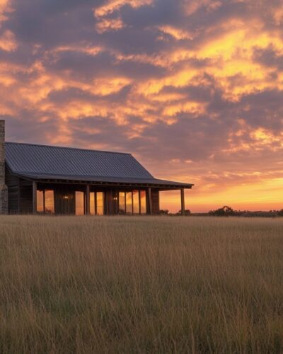 Countryside exterior of Pickens Oklahoma Vacation Rentals