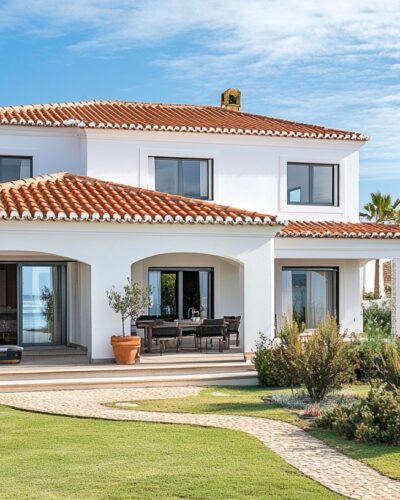 Modern ocean-facing Vila Nova de Milfontes Rentals on the cliffs